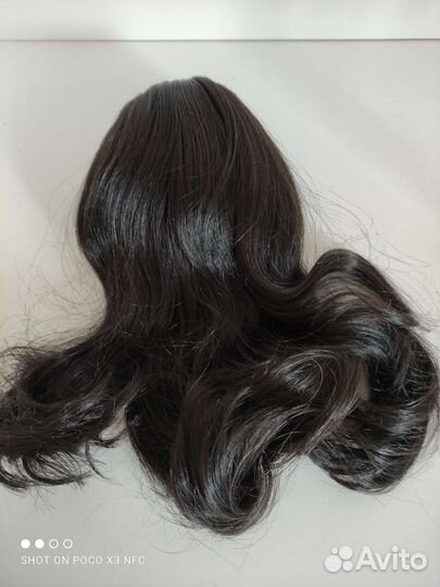 Хвост шиньон на крабе