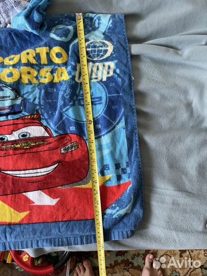 Полотенце пончо с капюшоном