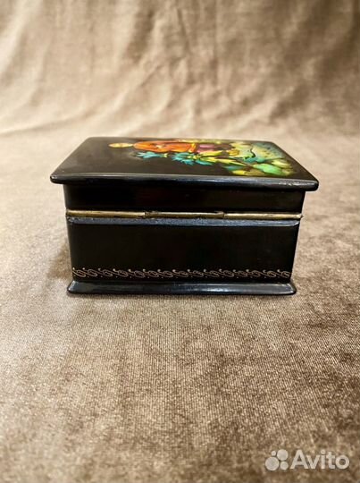 Шкатулка.Федоскино.Данила-мастер.1978 год