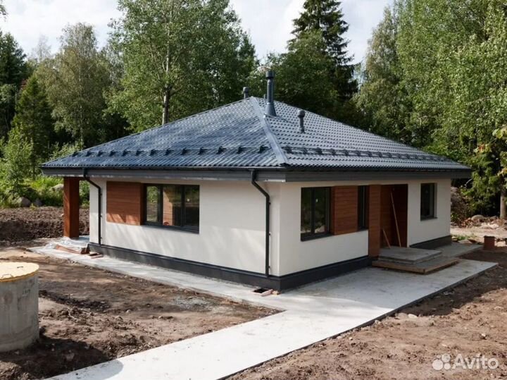 Дом из газобетона Строительство на заказ Гарантия