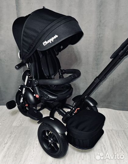 Велосипед коляска с ручкой