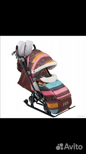 Коляска санки