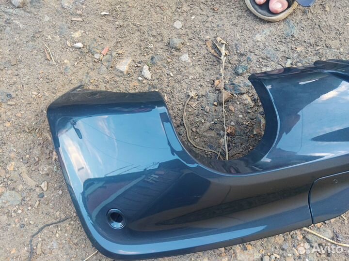 Накладка заднего бампера BMW X3