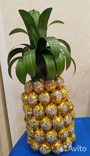 Съедобные букеты из конфет, зефира и т.д.под заказ