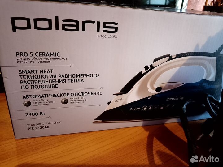 Утюг новый Polaris