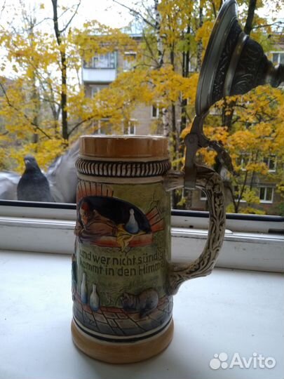 Пивная кружка керамика Германия