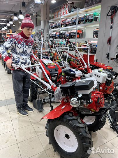 Мотоблок бензиновый Honda GX420 18Hp