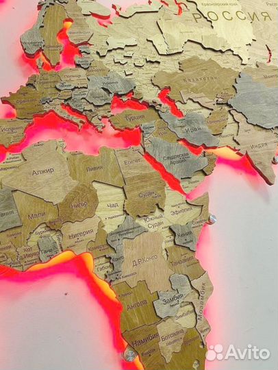 Карта России от производителя