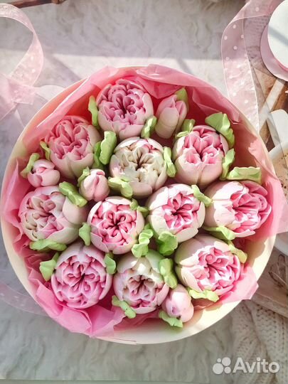 Зефирные цветы