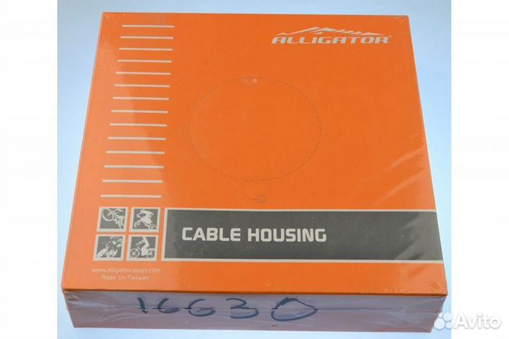 Оплетка переключ.троса LY-16630, black(10 см)