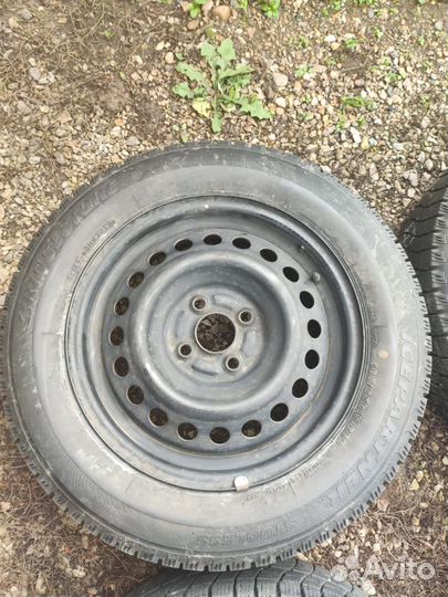 185 65 r15 липучка, на штампах honda Фрид