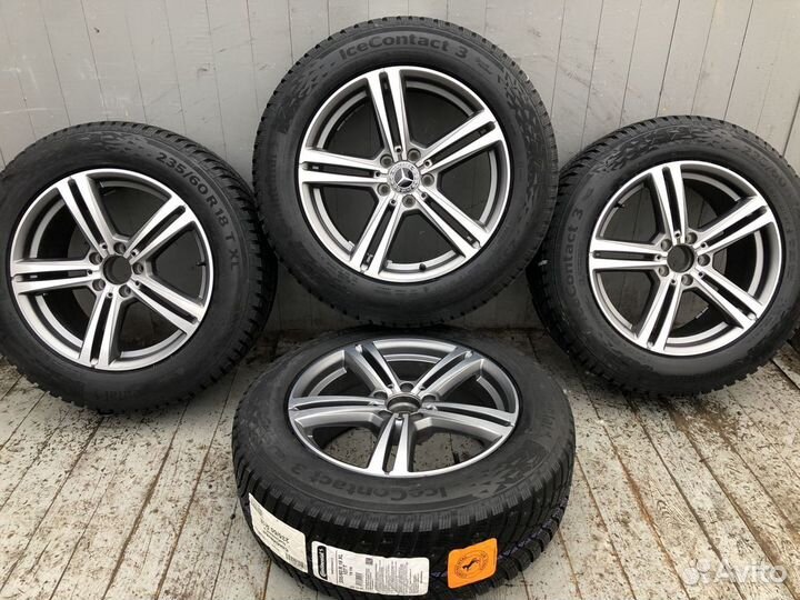 Новые оригинальные колеса на Mercedes GLC R18