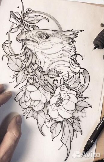 Требуется модель на тату