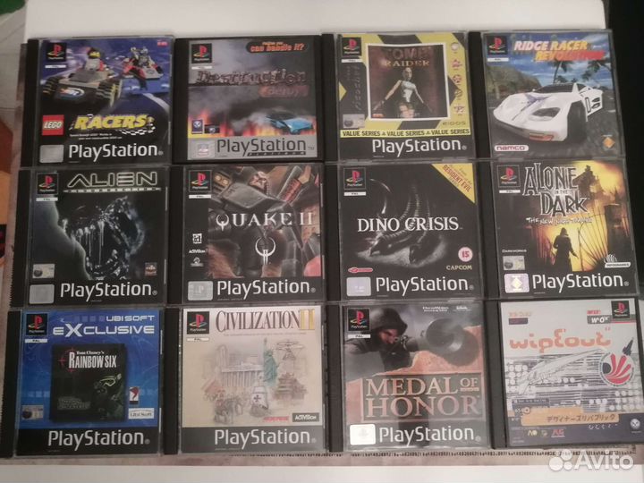 Лицензионные диски ps1