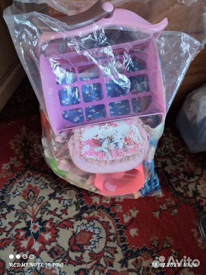 Большой пакет игрушек для девочки. Бронь на 3 авг