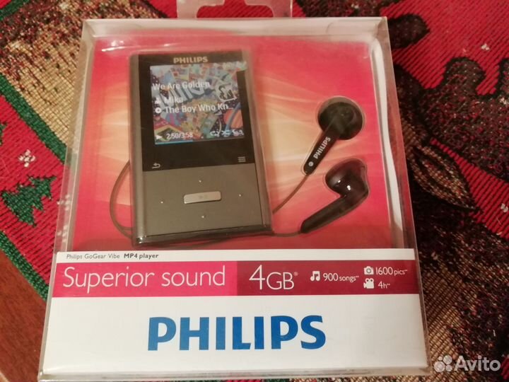 Mp4 плеер philips