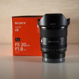 Объектив Sony FE 20mm f/1.8 G sel20f18g 20F18G