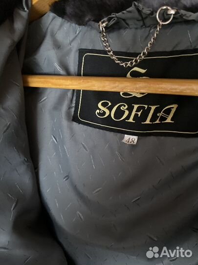 Шуба с капюшоном