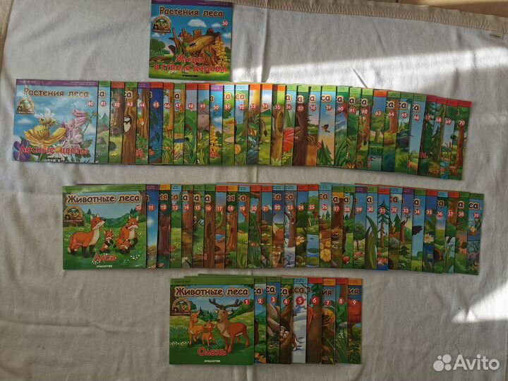 Коллекция Животные леса Деагостини