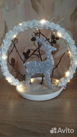 Новогодняя поделка для школы и детского сада