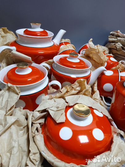 Чайный сервиз на 12 персон СССР