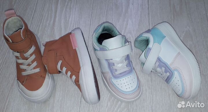 Кеды ботинки hm для девочки