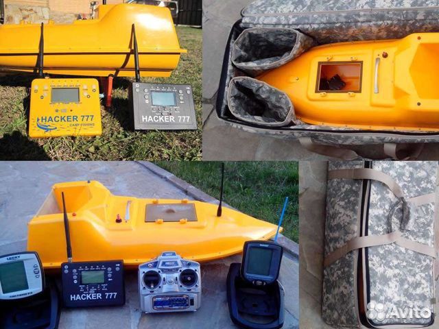 Аккумулятор для прикормочного корабля Hacker 777