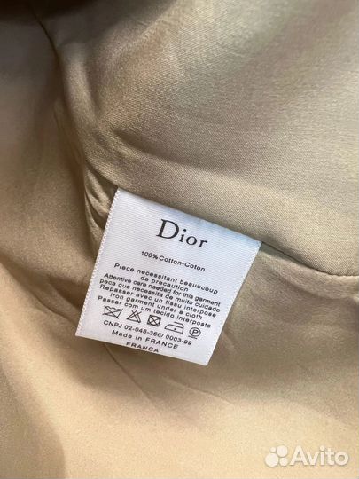 Новый тренч Dior с жилеткой 44-46