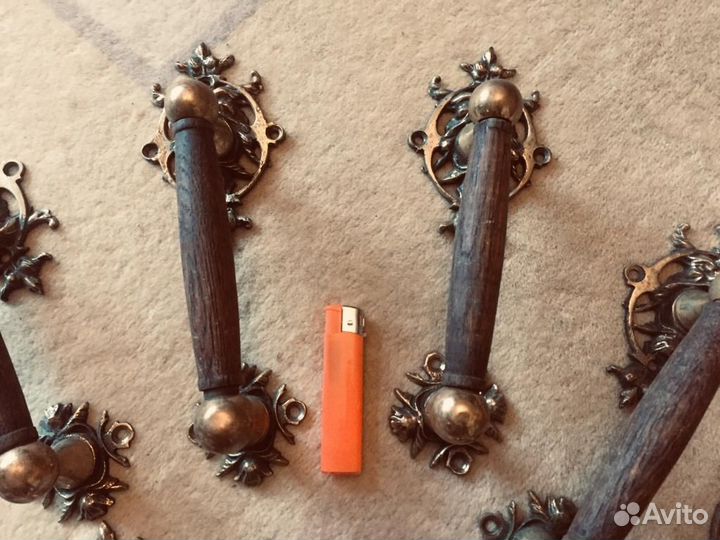 Ручка дверная входные парадные Ампир Раритет