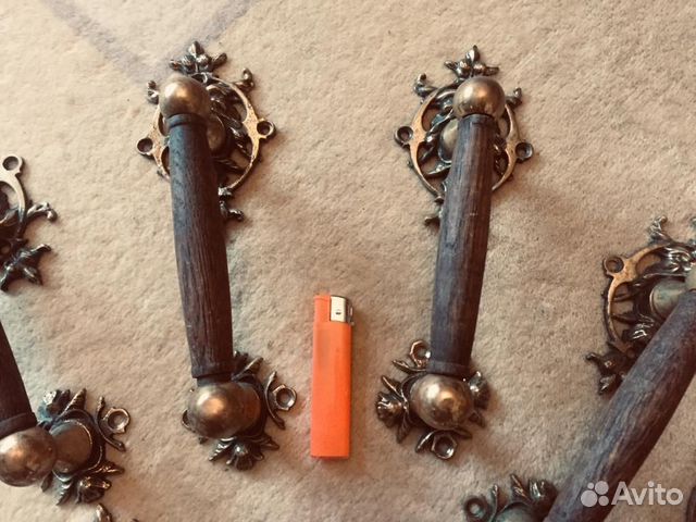 Ручка дверная входные парадные Ампир Раритет