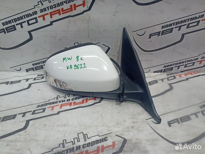 Зеркало volvo S40 V50 MS MW 8 контактов С ПОВТОРИТЕЛЕМ правое 2 модель 31386087 белый KA9622