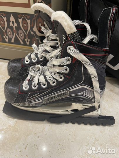 Клюшка и Коньки хоккейные bauer vapor x500