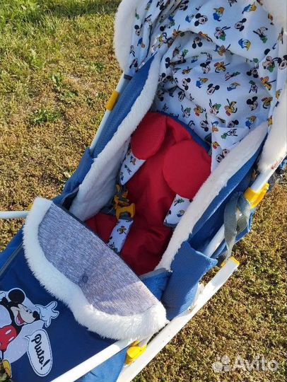 Санки коляска Ника Дисней Бэйби 2