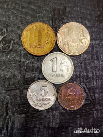 Монеты с заводским браком