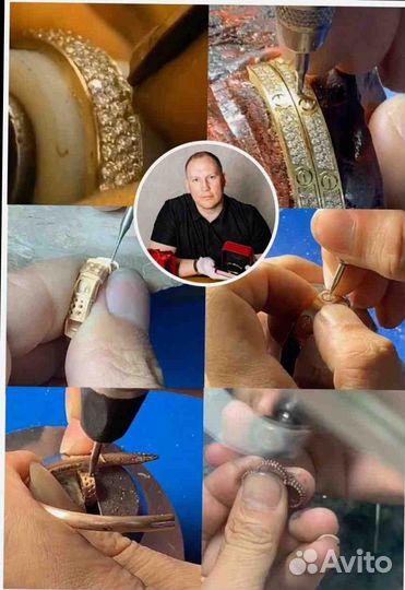 Cartier кольцо love 0,19 ct