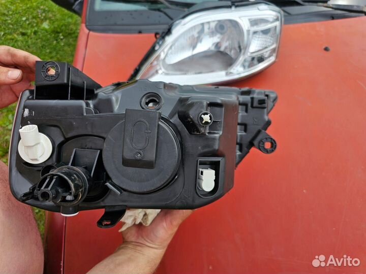 Фары на renault logan 1