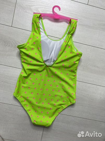 Детский слитный купальник с коктейлем