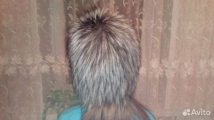 Шапка из чернобурки