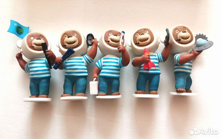 Мишки Барни фигурки