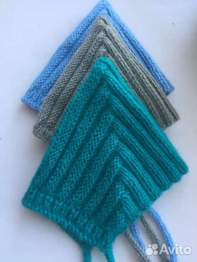 Вязаная шапка эльф