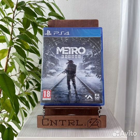 Новый Metro Исход PS4/PS5 Диск