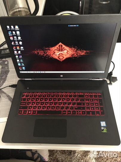 Ноутбук hp omen 17