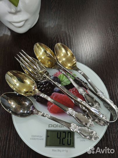 Столовое серебро СССР