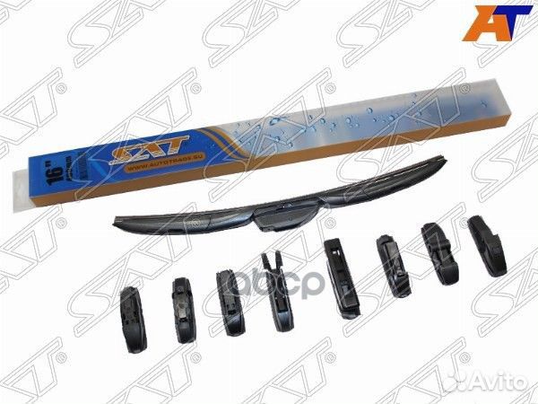 Щетка стеклоочистителя гибридная (в пластиковом