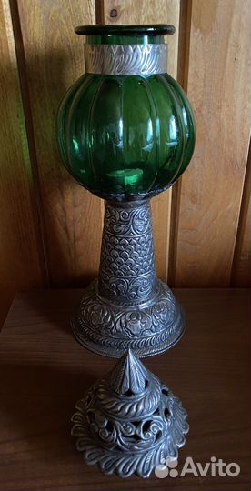 Декоративная лампа - подсвечник