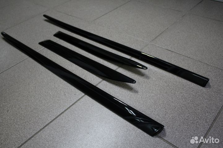 Молдинги дверей LX570 / LX450d Black Vision