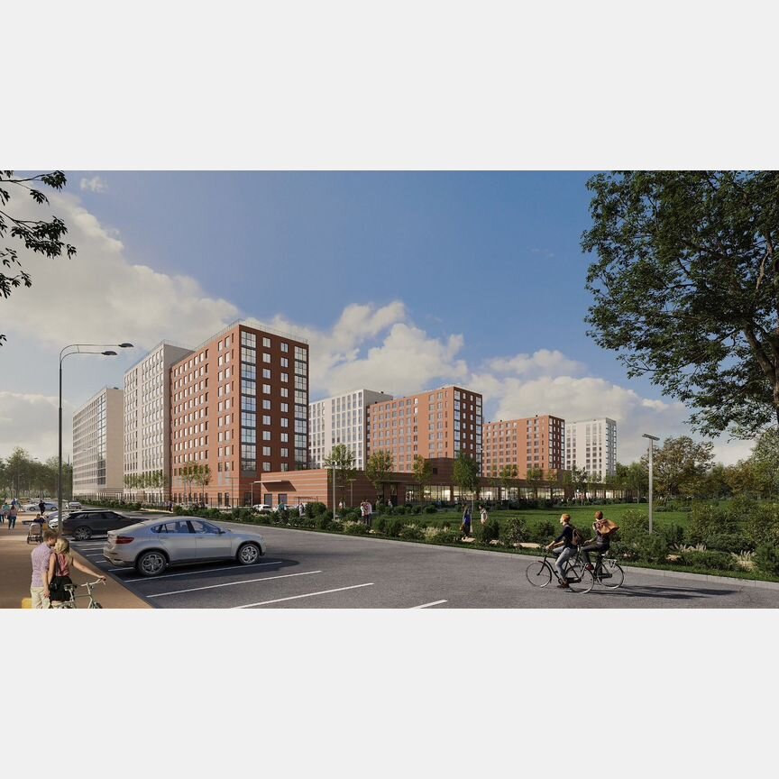 1-к. квартира, 37 м², 4/12 эт.