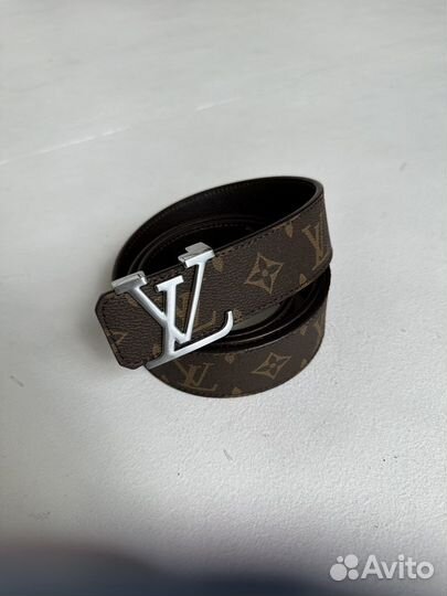 Ремень женский мужской кожаный Louis Vuitton