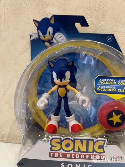 Jakks pacific sonic фигурка Соник Ёжик