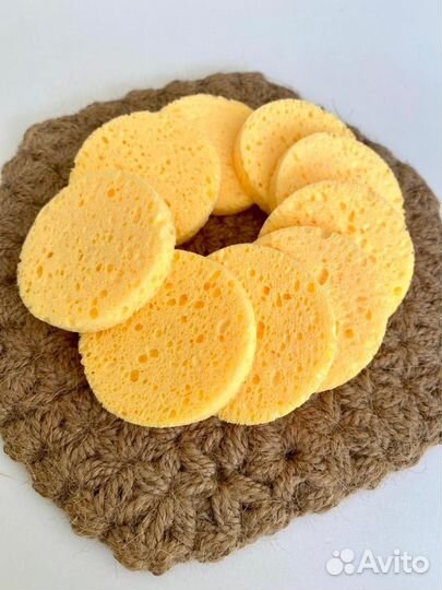 Губки для мытья посуды. Спонжи для тела